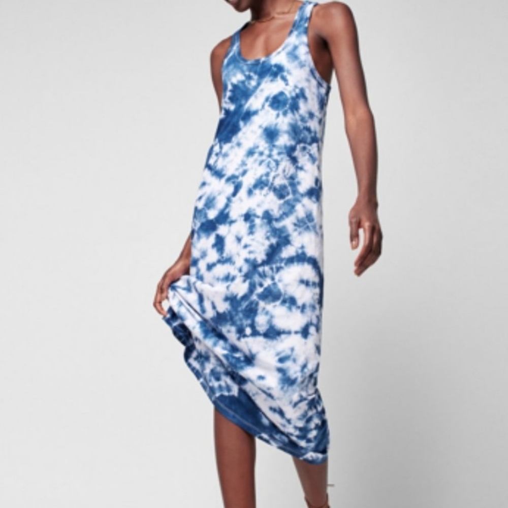 NWT FAHERTY DELPHINA DRESSWTI-SUNWASHED TIE DYE SZ XS